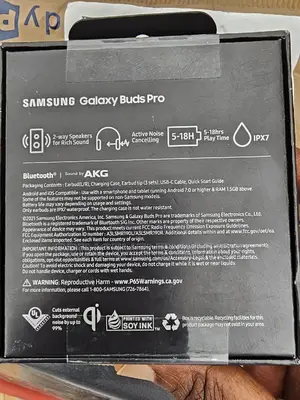 Galaxy Buds Pro Sm R190 Factory Sealed