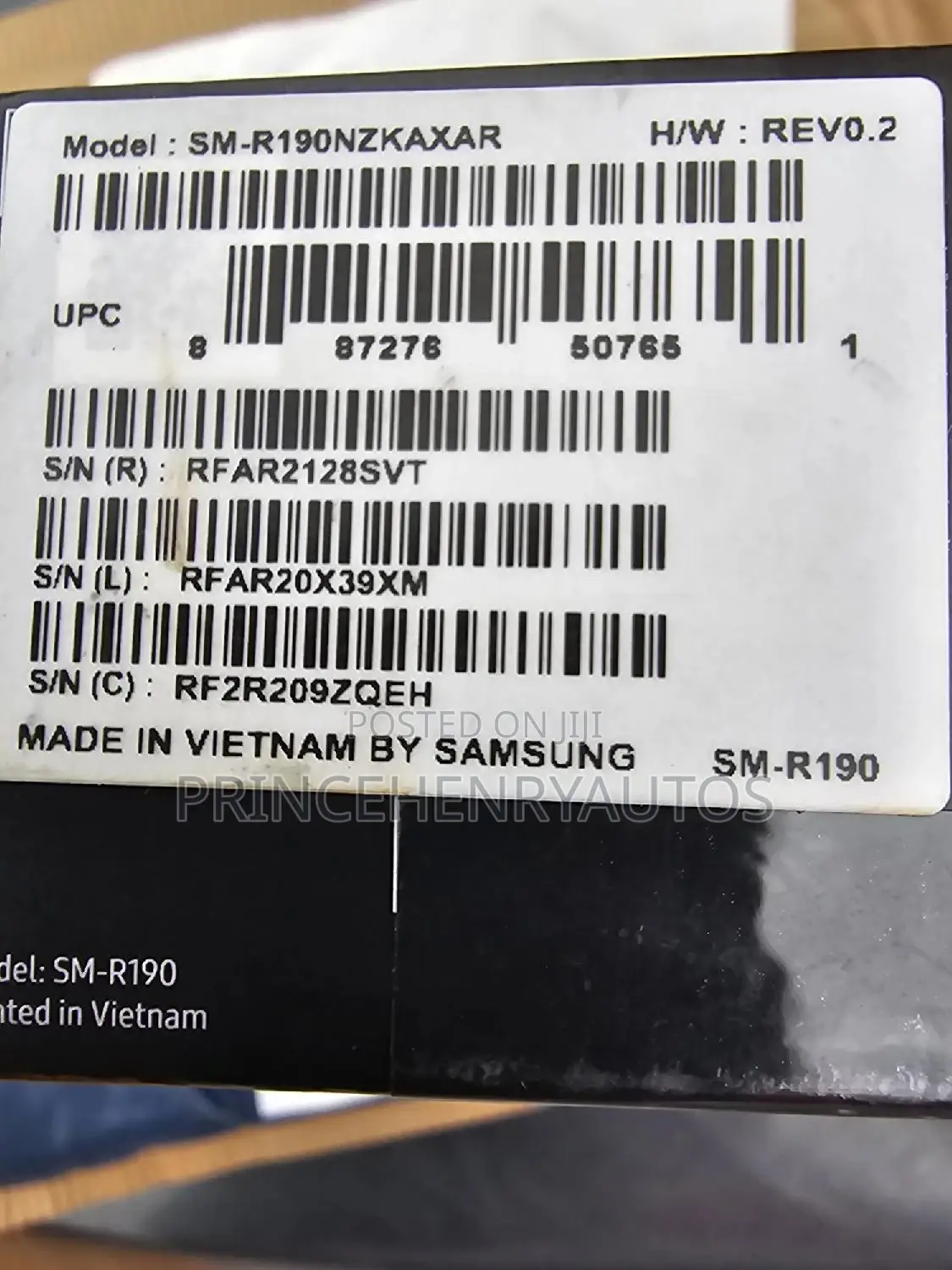 Galaxy Buds Pro Sm R190 Factory Sealed