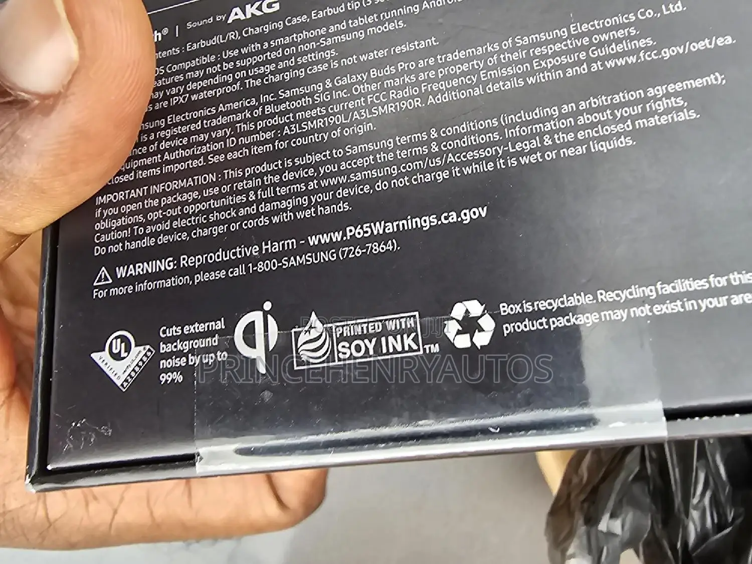 Galaxy Buds Pro Sm R190 Factory Sealed