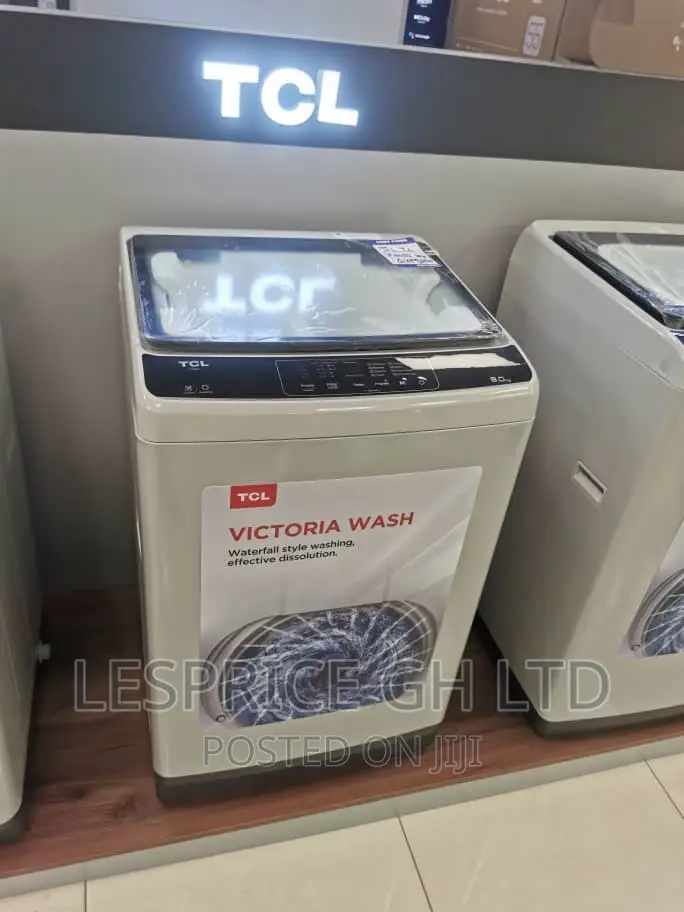 Deep Cleansing//TCL 8kg Washing Machine
