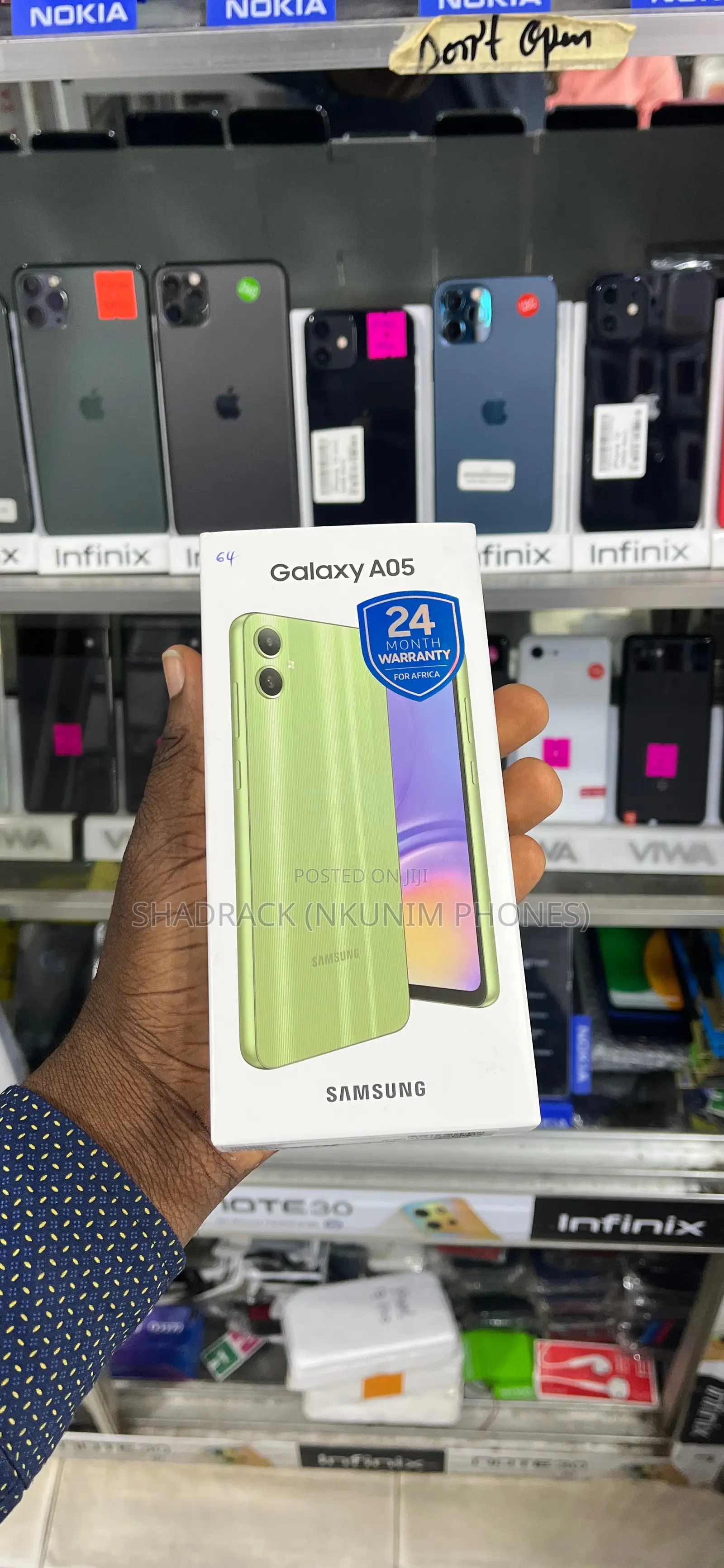 New Samsung Galaxy A05 64 GB Green