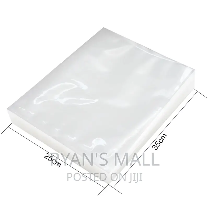 Precut Vacuum Sealer Bags for 100 Pieces