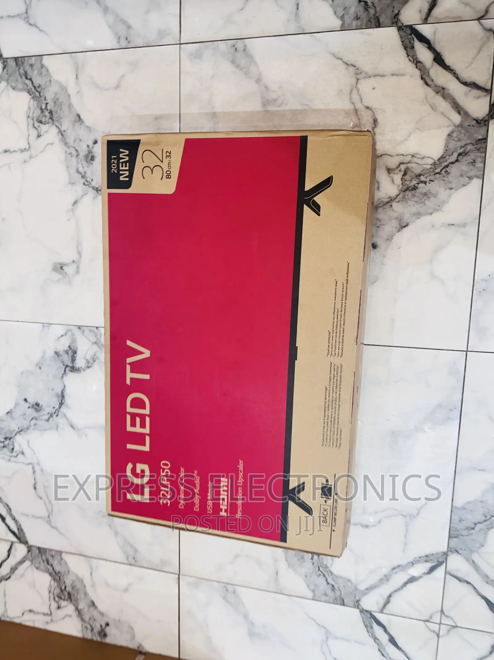 Get a New LG FHD Satellite Digital 32”LP50 Tv.