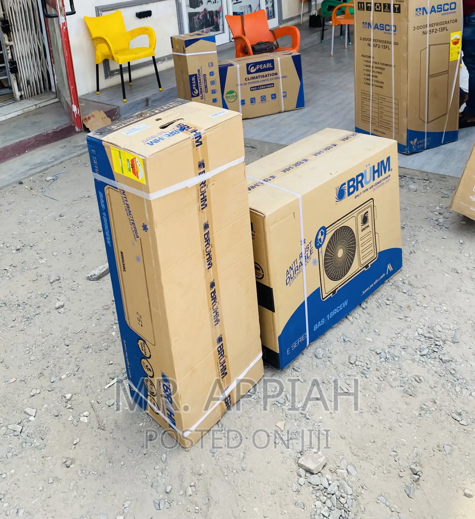 Fast Chilling Bruhm 2.0hp Split Type Anti-Rust Body Ac,R410