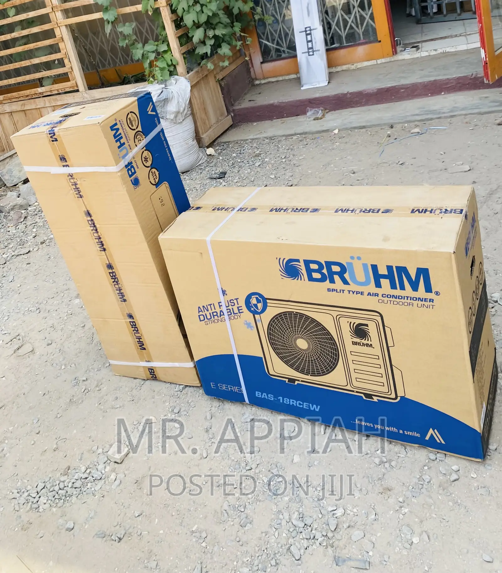 Latest Bruhm 2.0hp Anti-Rust Body Air Conditioner,R410.