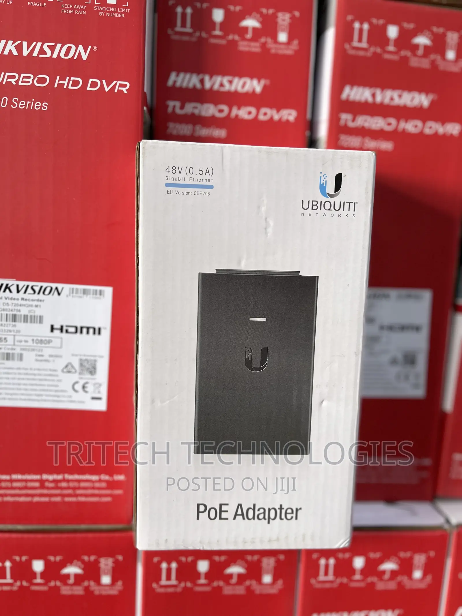 Ubiquiti Networks 48V Poe Adapter With Gigabit LAN Port