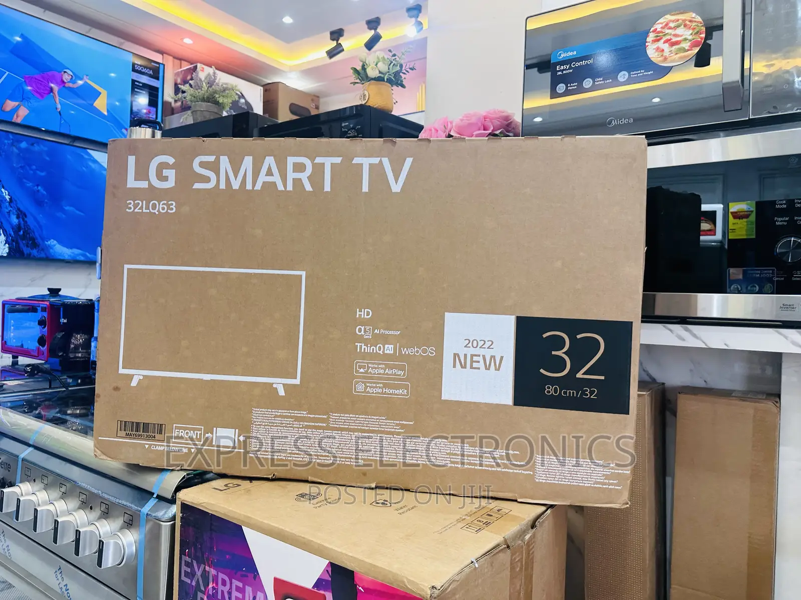 Very Affordable LG Tv FHD Smart Glossy LG 32”LQ63