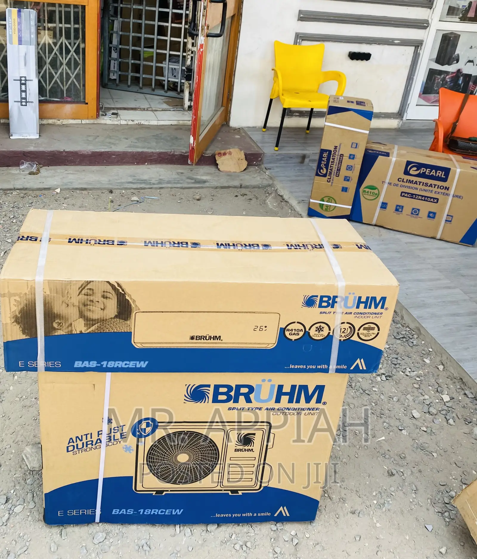 Authentic Bruhm 2.5hp Split Inverter Anti-Rust Body Ac.