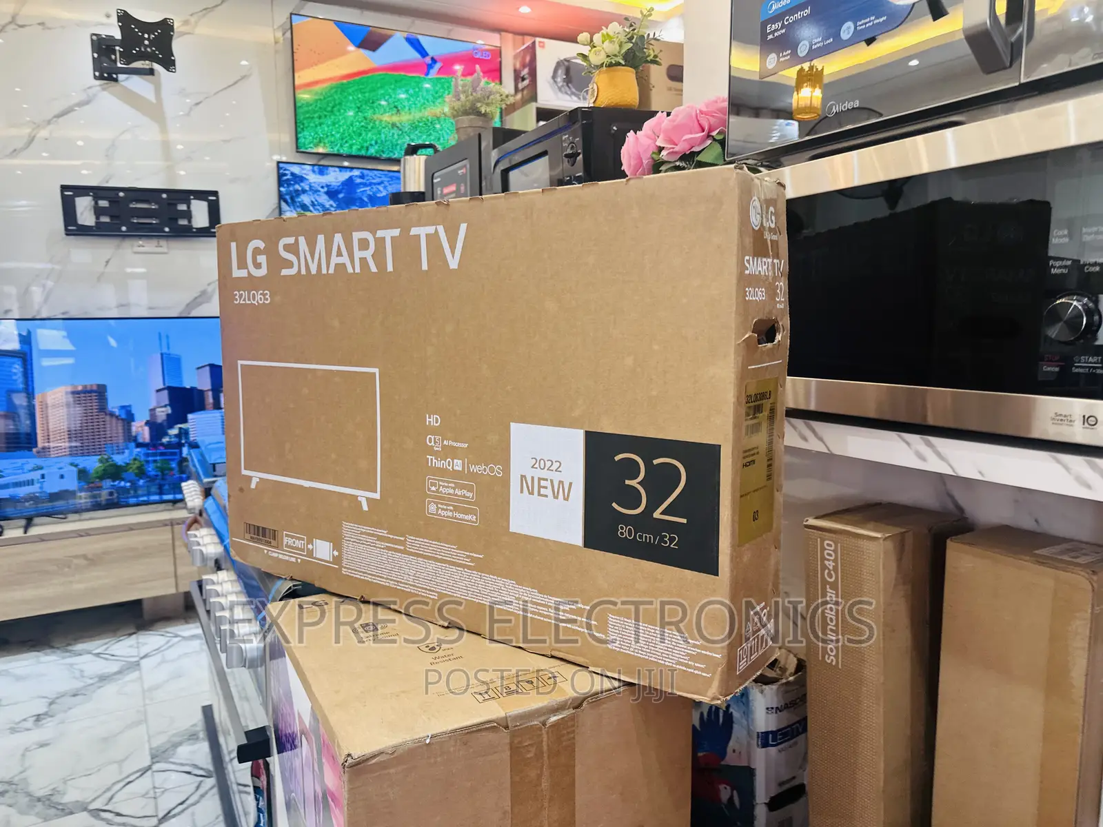 High Quality Display FHD Smart Glossy Lg 32”LQ63