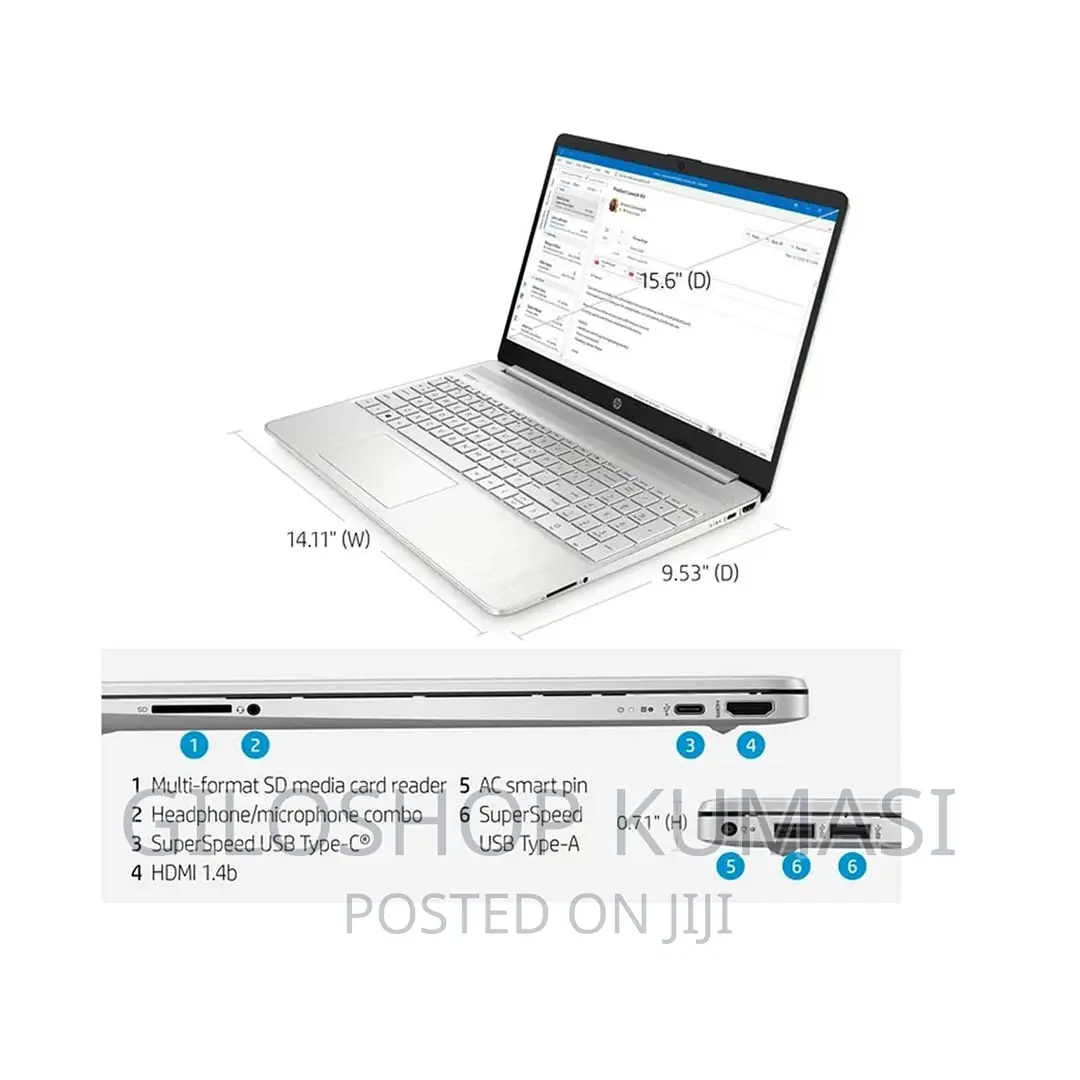 New Laptop HP 15 8GB Intel Core I5 SSD 256GB