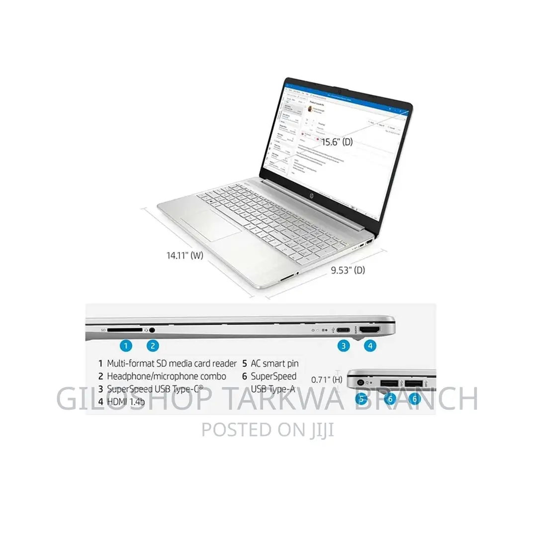 New Laptop HP 15 8GB Intel Core I5 SSD 256GB
