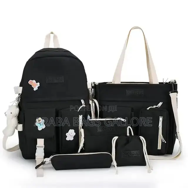 Quality 5sets Upper Primary Kids School Bag 