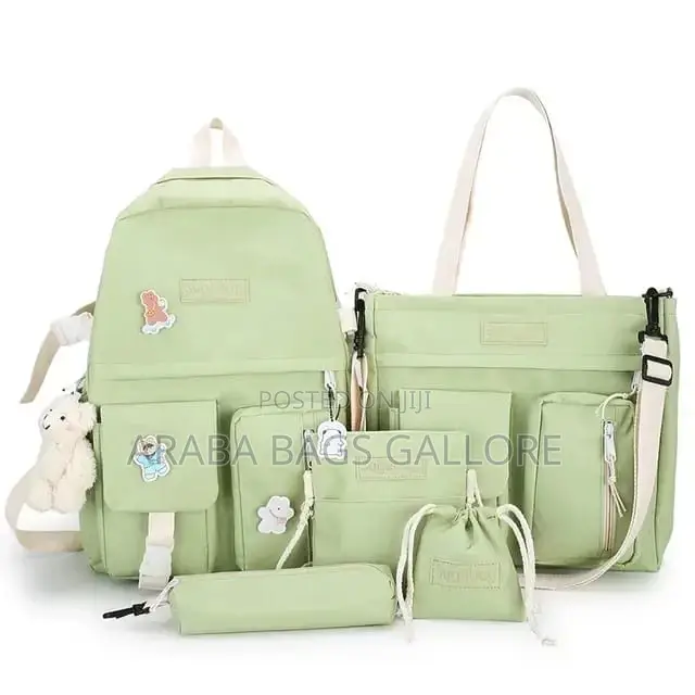 Quality 5sets Upper Primary Kids School Bag 