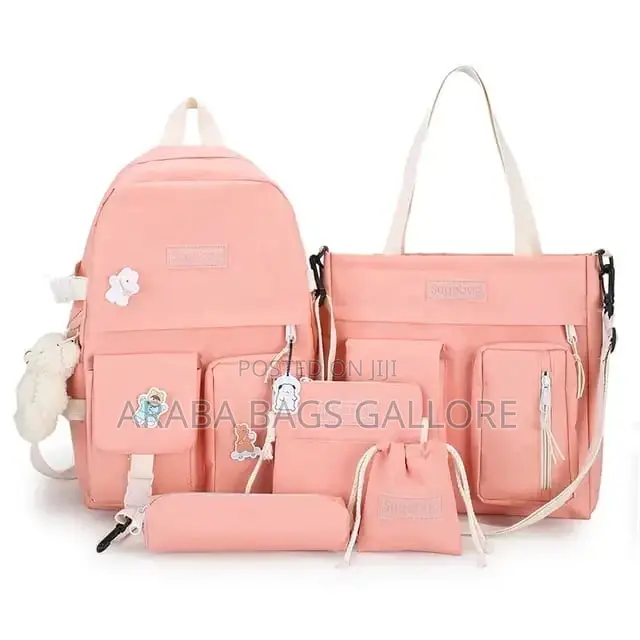 Quality 5sets Upper Primary Kids School Bag 