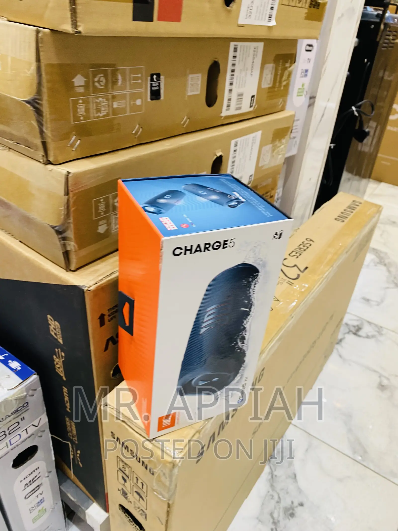 Reliable JBL Charge 5(Blueblack)Bluetooth Speaker.