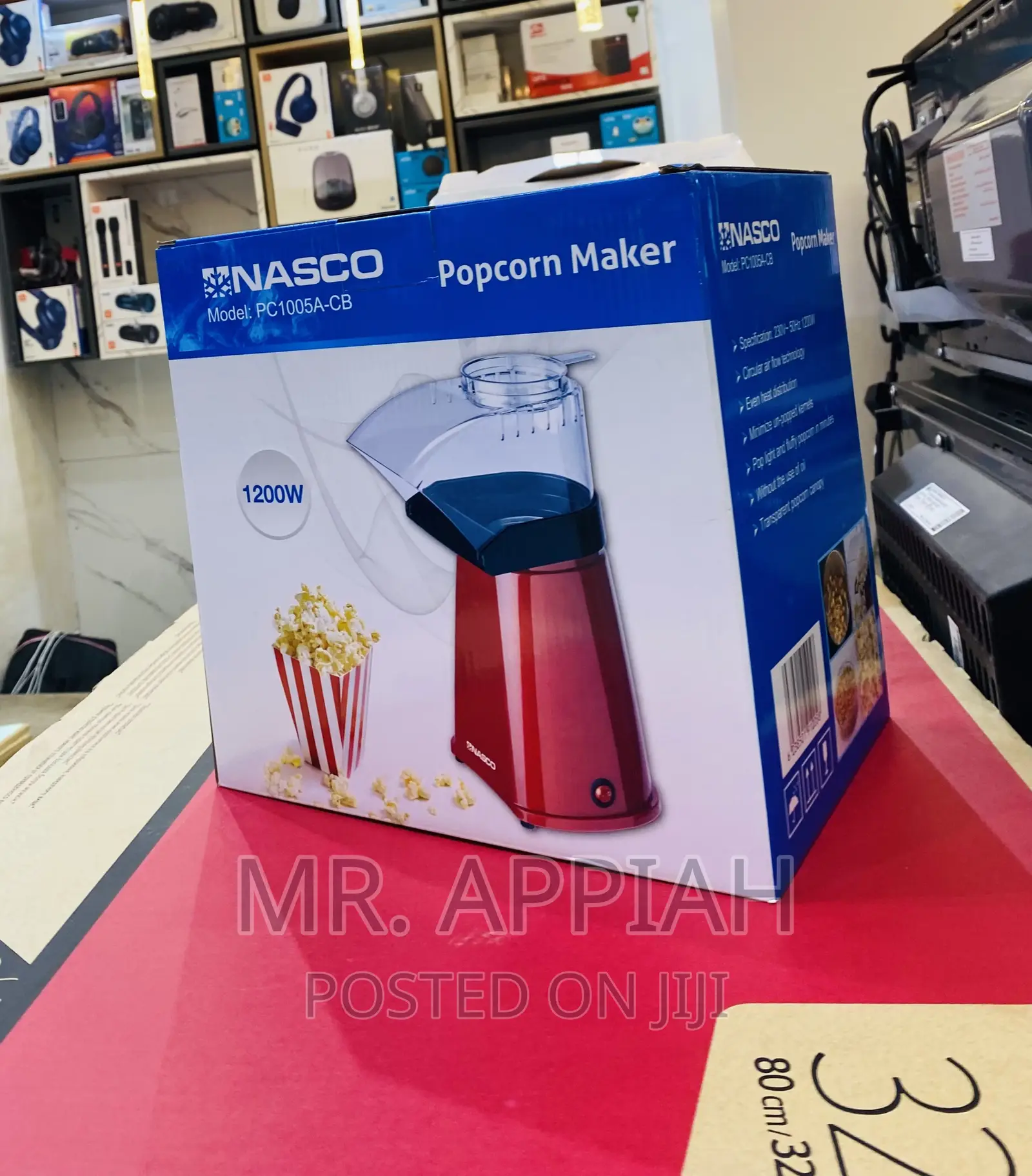 Purchase Nasco 1200 Watt Electric Popcorn Maker.