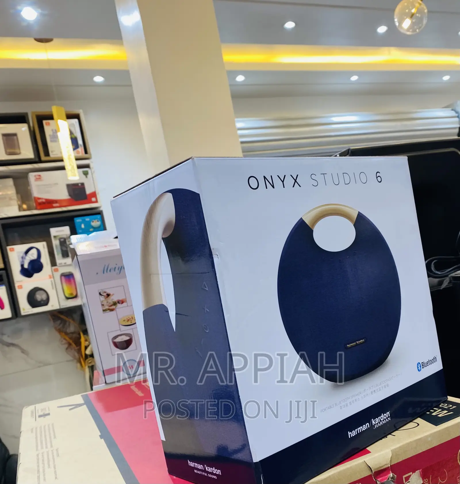 Well Design Onyx Studio 6 Bluetooth Speaker(Blueblack).