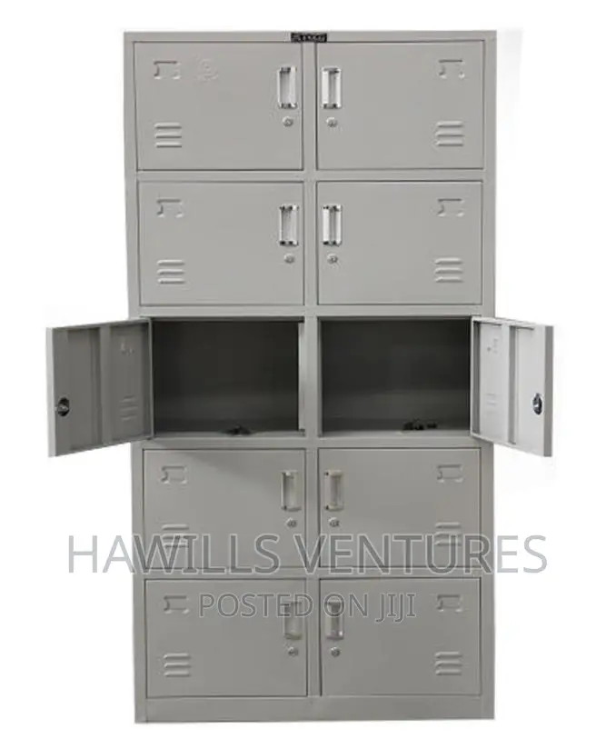10 Door Metal Cabinet