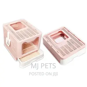 Folded Cat Litter Box