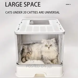 Folded Cat Litter Box