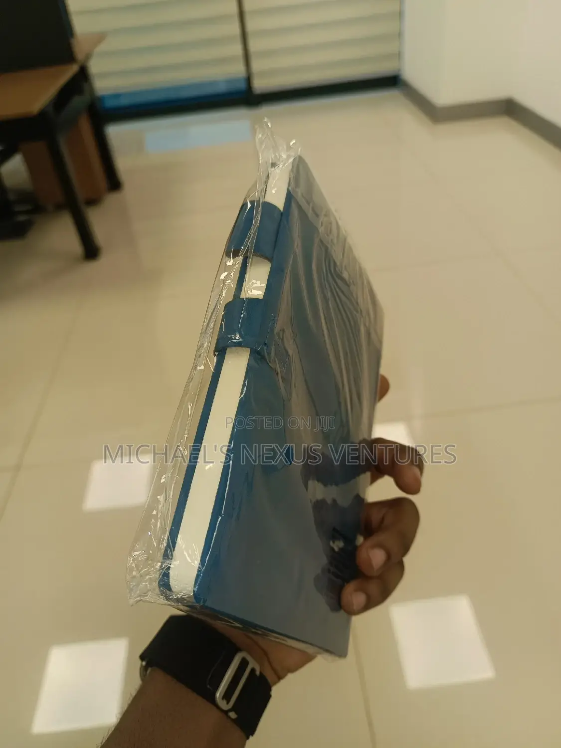 Diary Note or Notebook Blue With 2 Pens