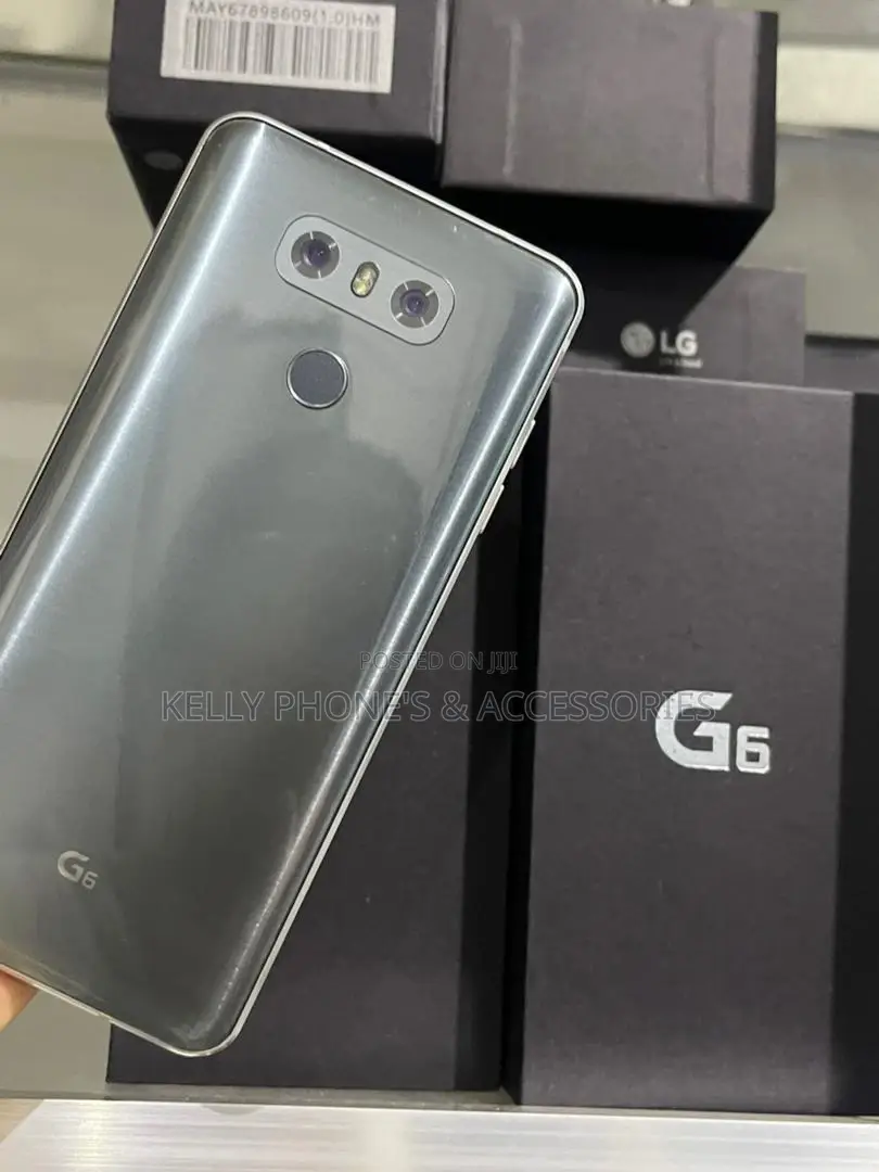 New LG G6 64 GB Black