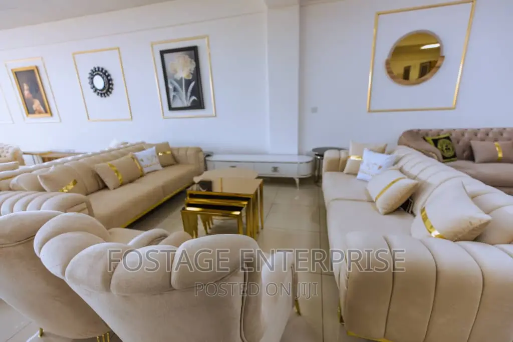 European Style Durable Brand New Fabric Sofa's