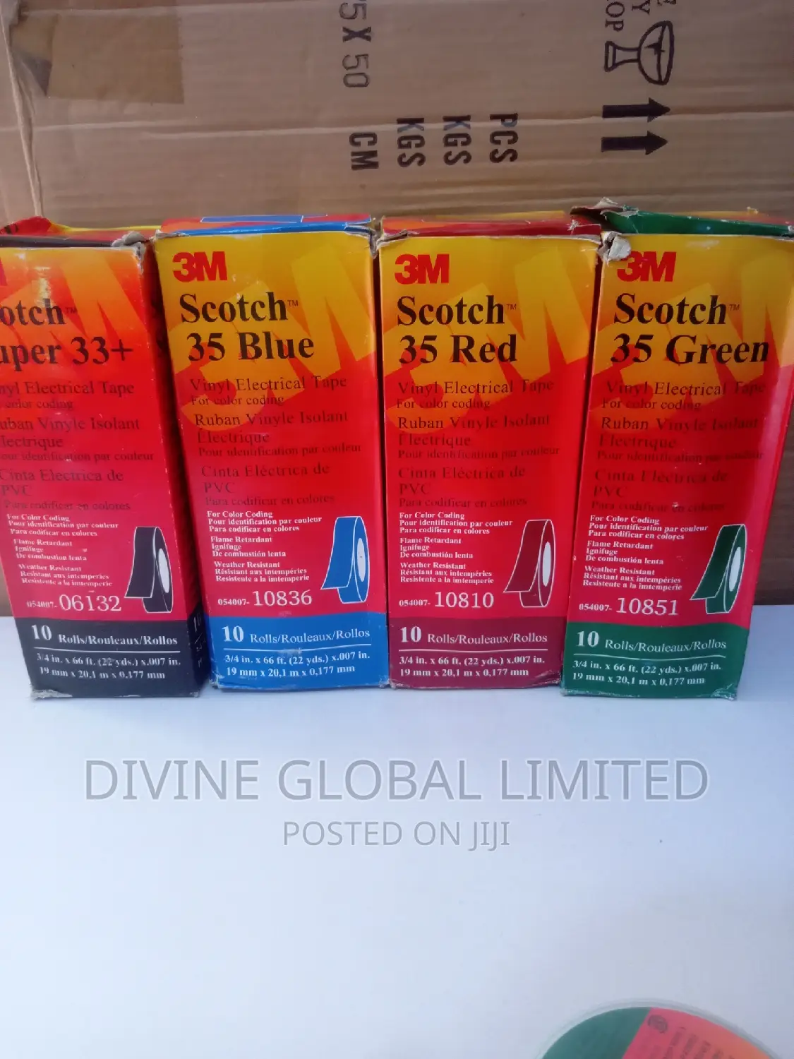 3m PVC Scotch Vinyl Insulation Tape