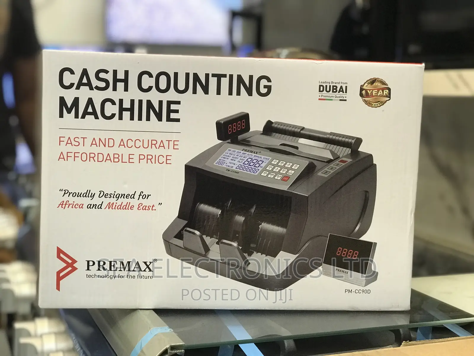 Quality Premax PM-CC90D Bill Counting Machine