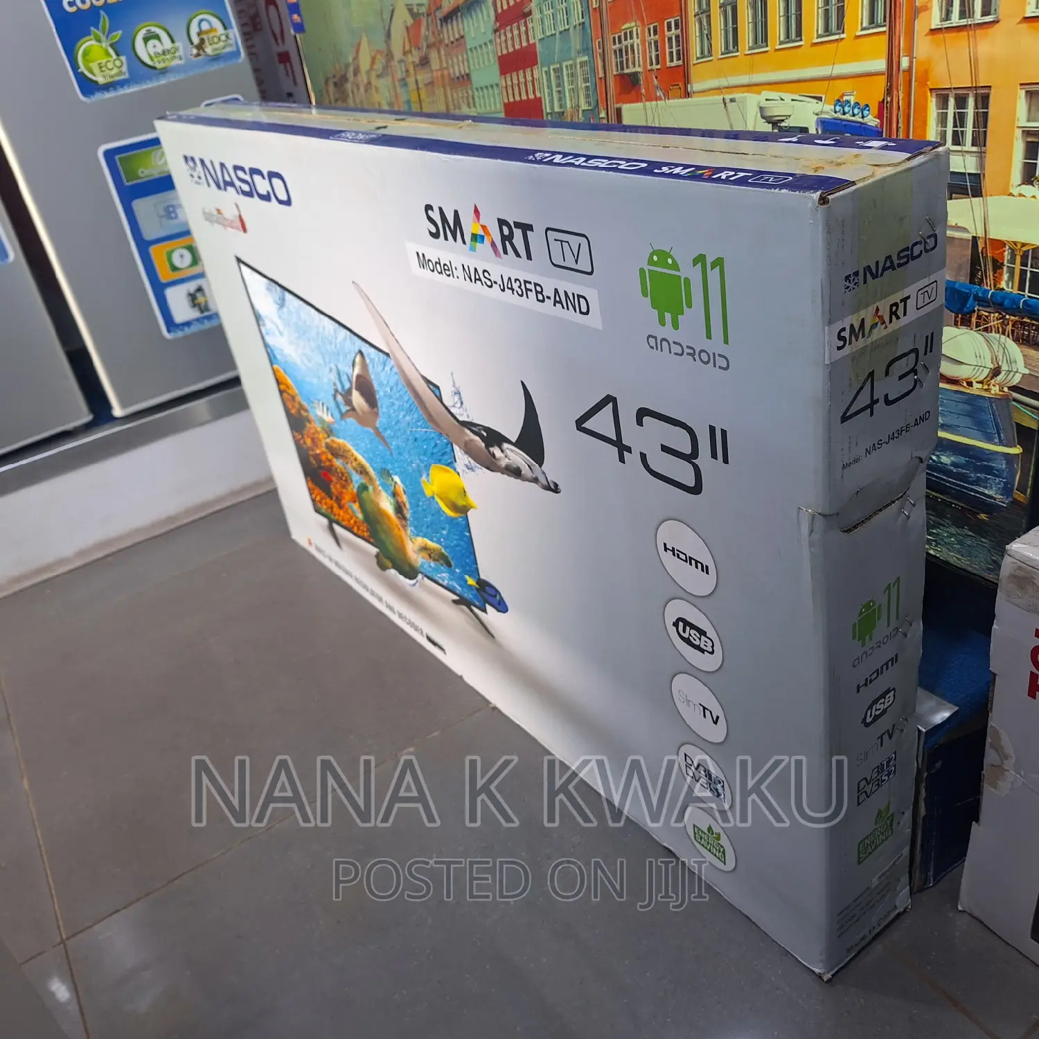 Full HD Slim_nasco 43inches Smart Netflix Led Tv