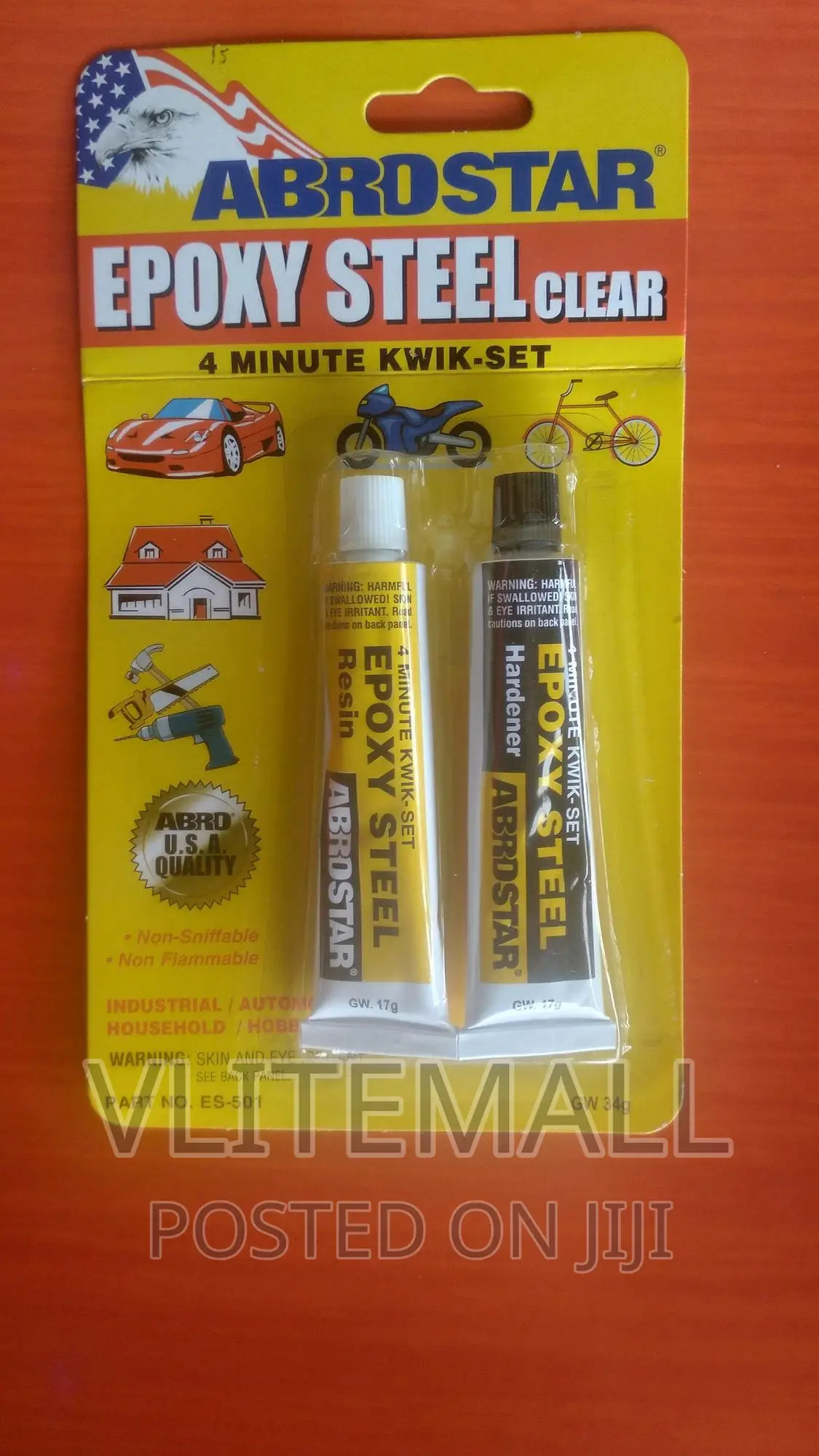 Epoxy Steel Clear