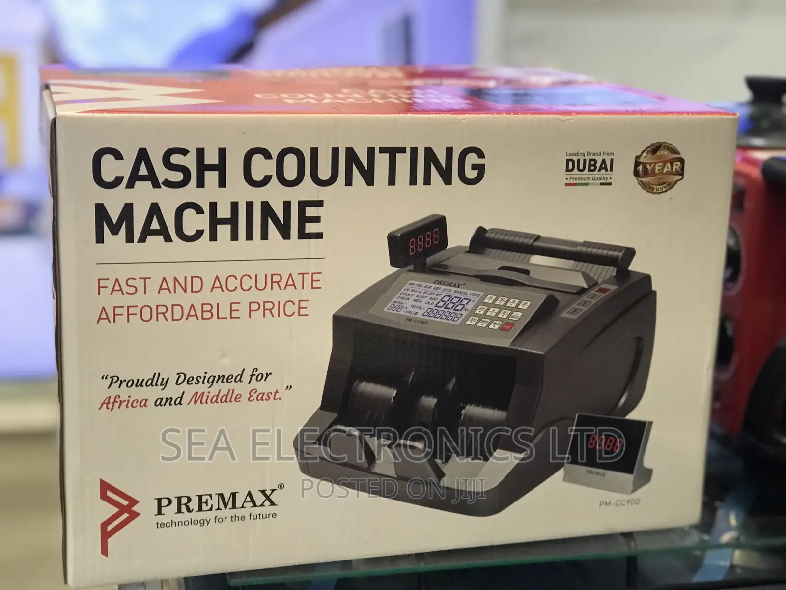 Cash Counting Machine, Counterfeit