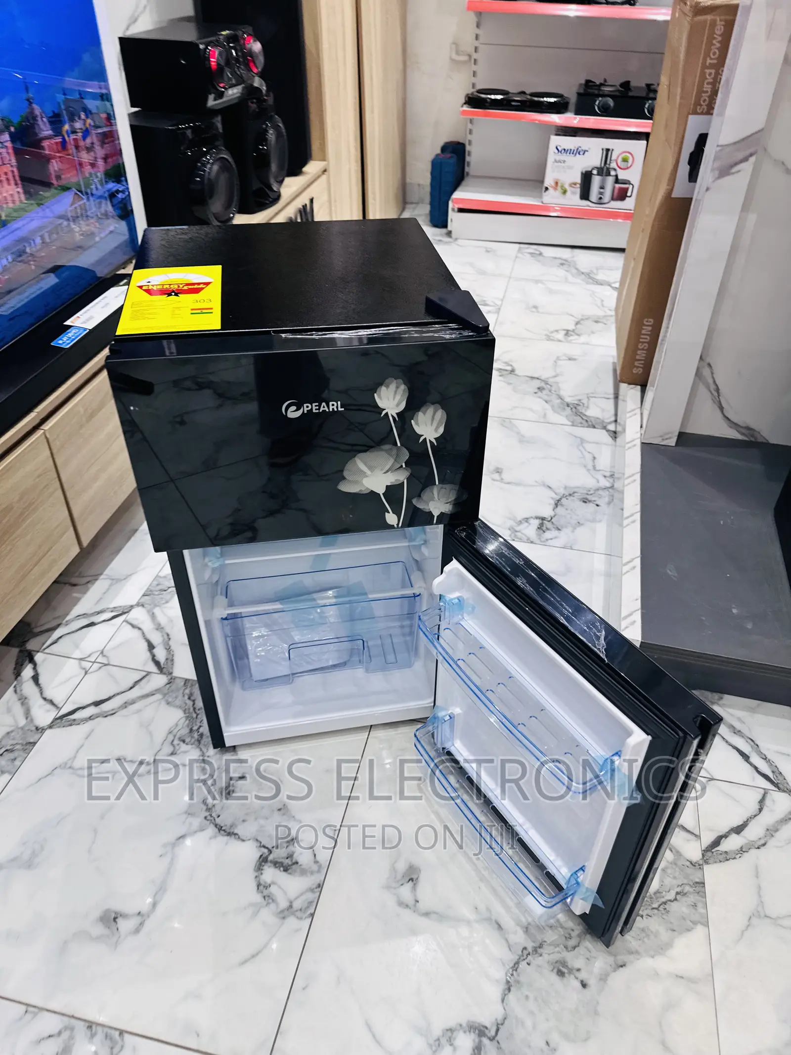Pearl Refrigerator Table Top Double Door Pearl 100T