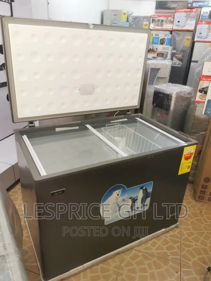 Signature 345L Chest Freezer Sliding Glass