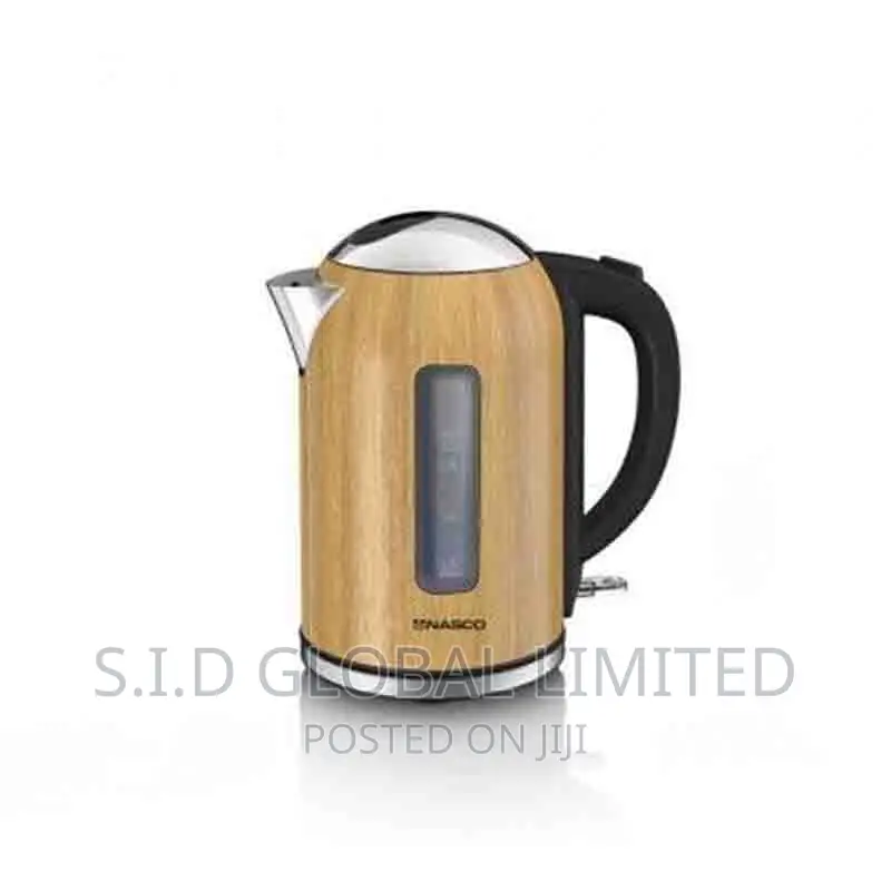 Nasco 1.7 LTRS Kettle With Wooden Coating (KE01405Z-GS)