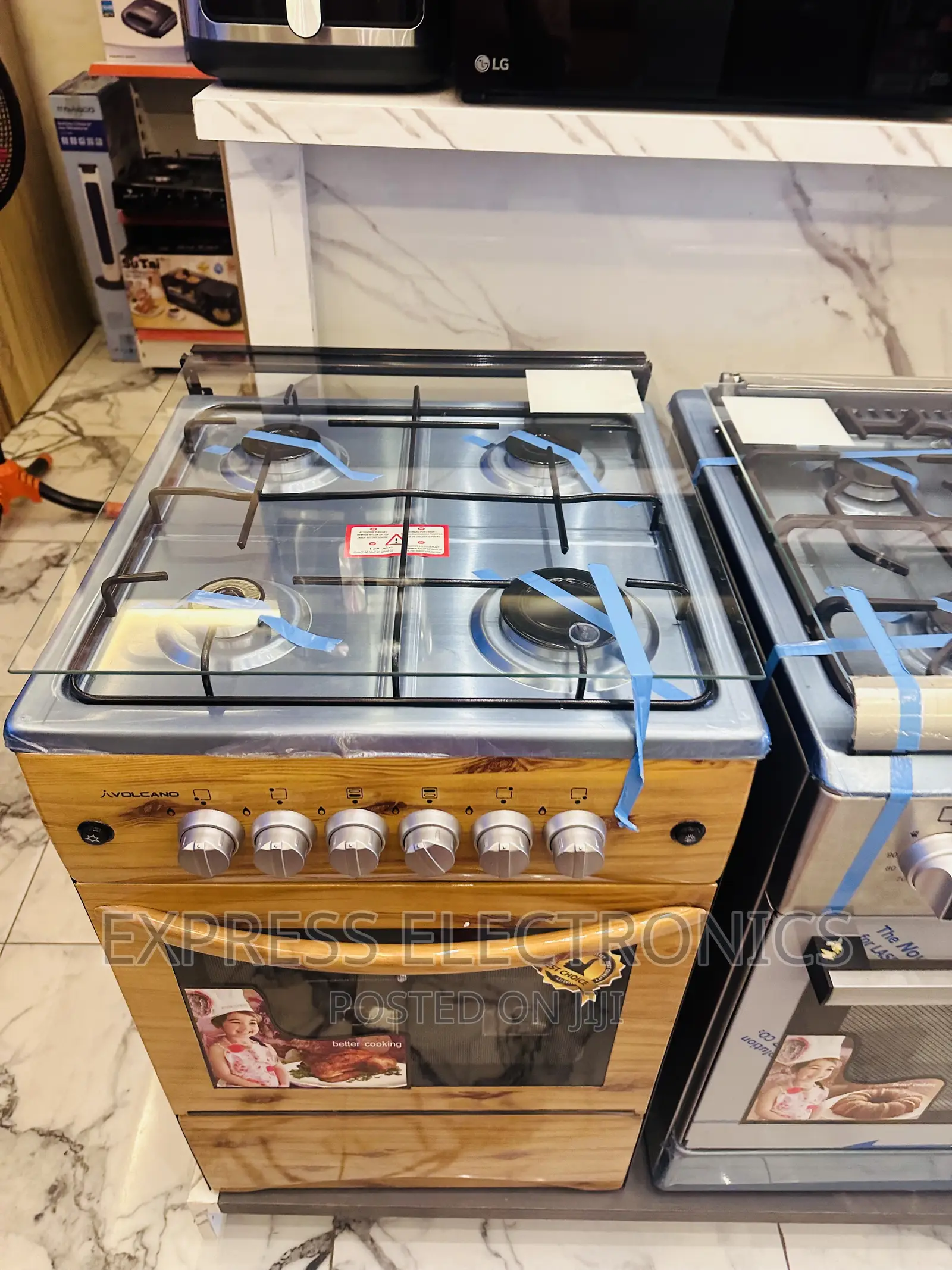 Shop the Best Light Wooden Grill Rotisserie 4burner Oven