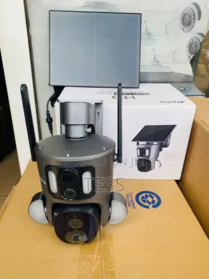 Solar Camera PTZ Universal 4g Sim Dual Lens 4mp (Alpha )