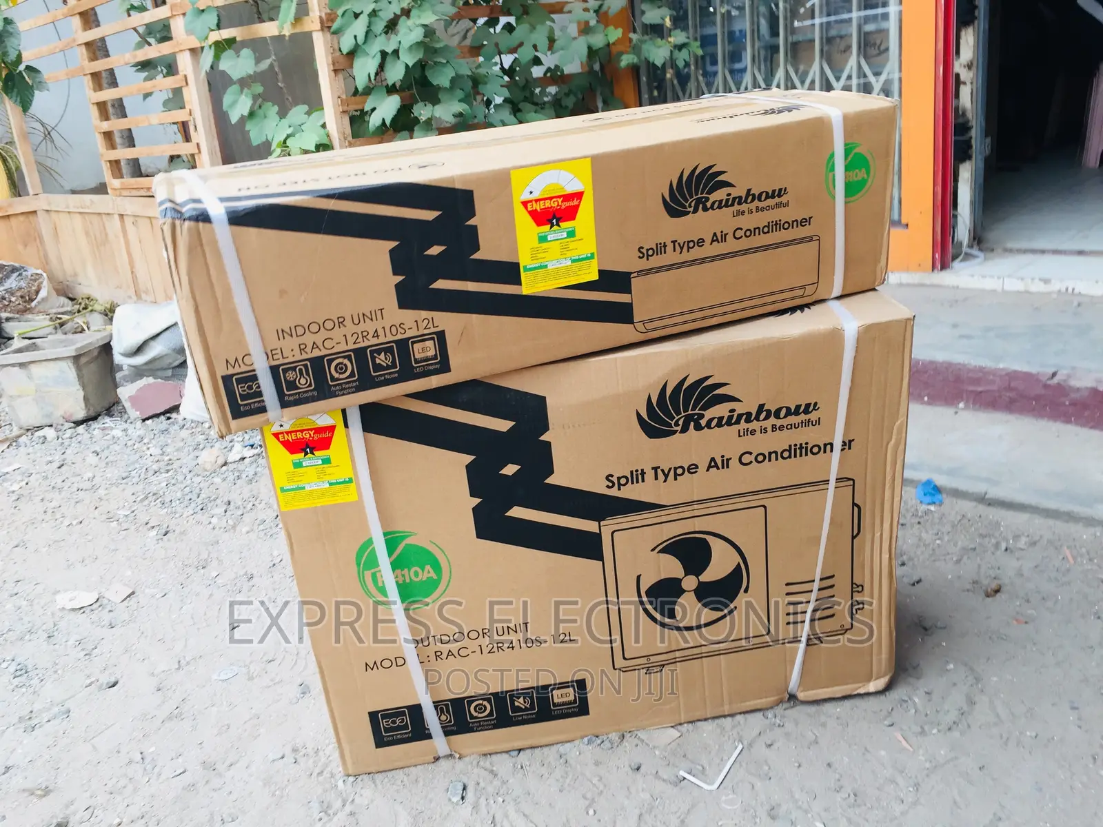 Ultra Modern Quietness Split R410 Gas Rainbow 1.5hp