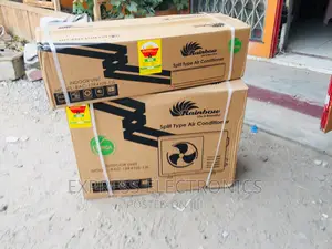 Rainbow Split R410 Gas 1.5hp Air Conditioner Sleek White