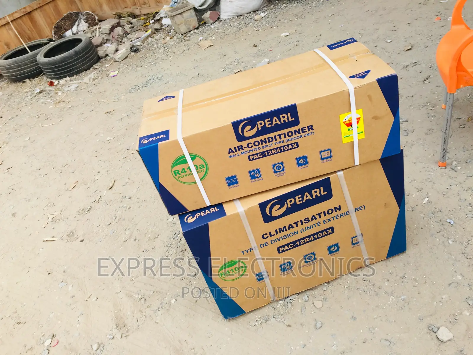 High Performance Sleek White Pearl 1.5hp R410