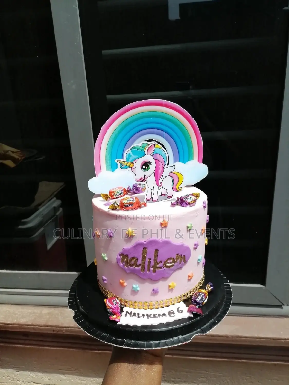 Pink Unicorn Cake