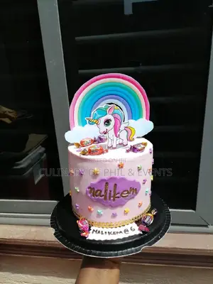 Pink Unicorn Cake