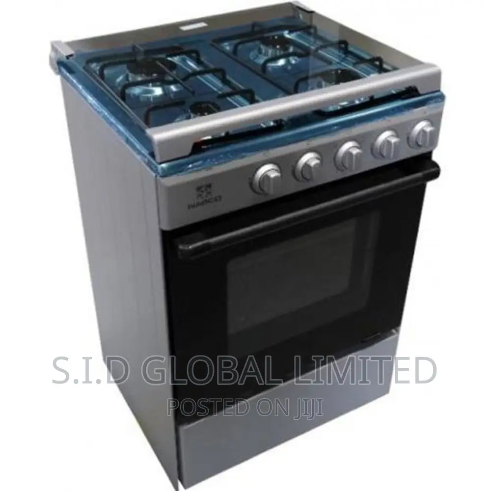 Nasco 4 Burner Gas Cooker With Grill Nasgc-Sniper50b-G