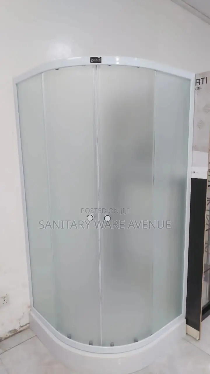 Shower Enclosure Glass Cubicle Shower Room in Accra Metropolitan Plumbing & Water Supply