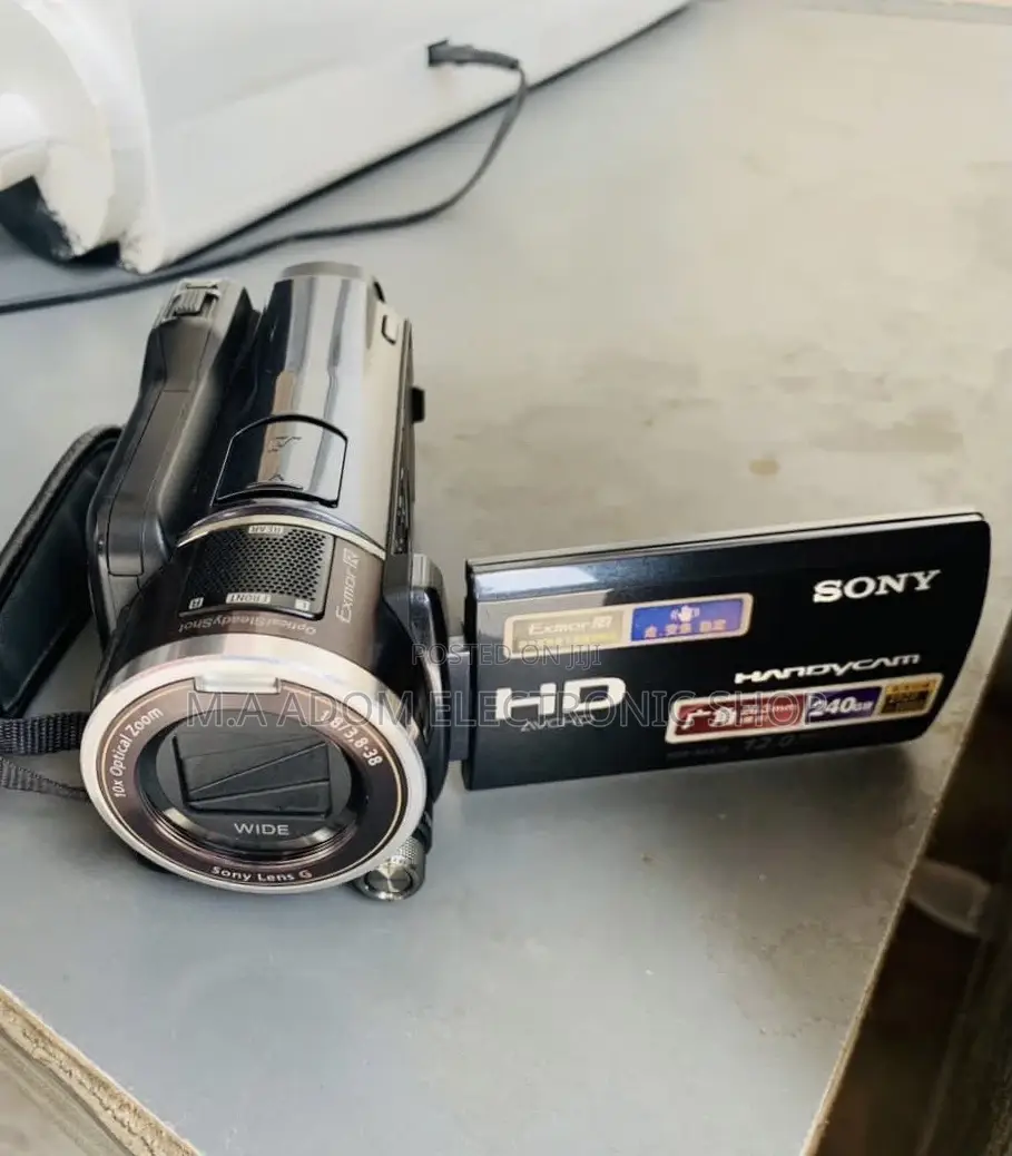 Well Design Sony HDR-XR550E 240GB HD Handycam PAL Camcorder.