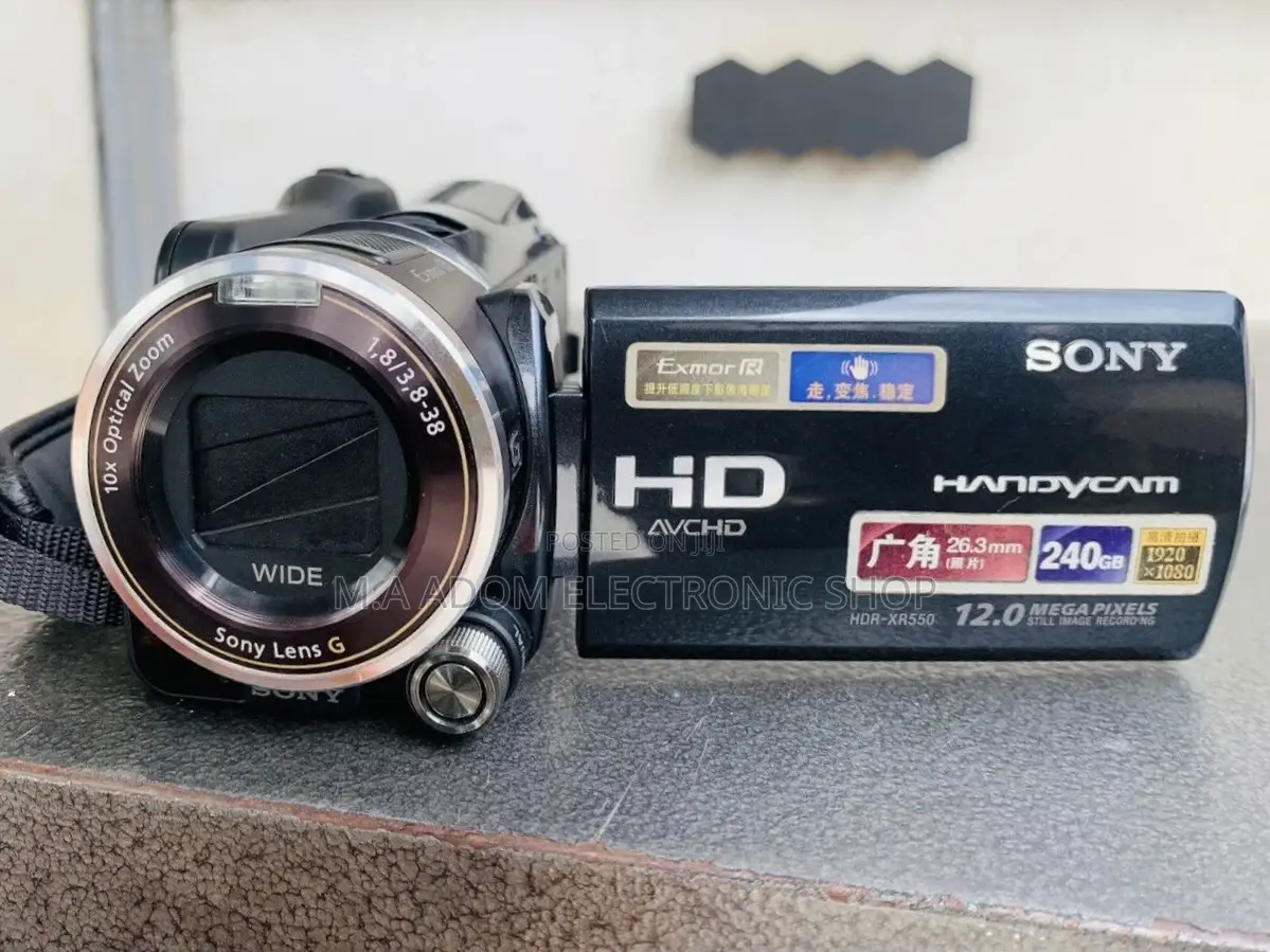 Energy Saving Sony HDR-XR550E 240GB HD Handycampal Camcorder
