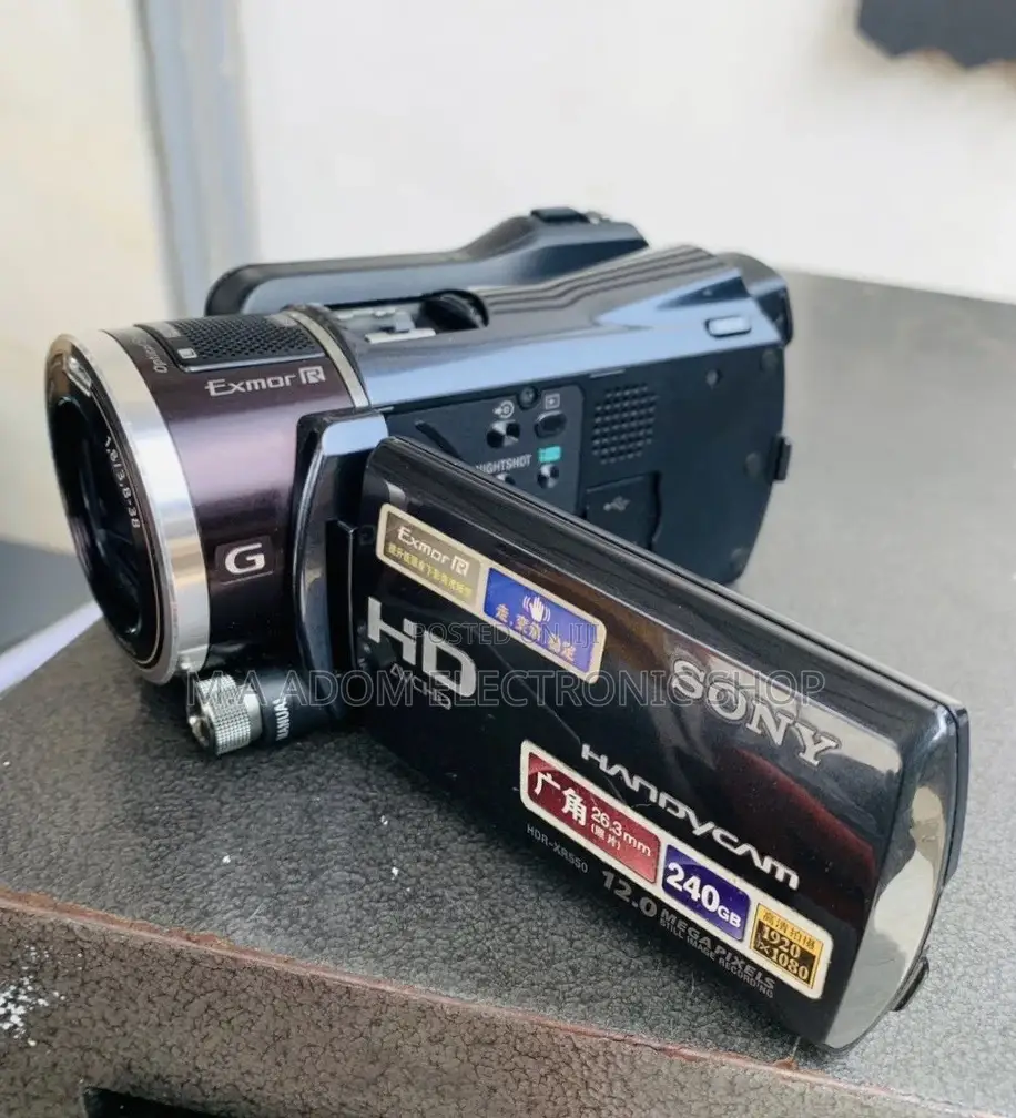 Adorable Sony HDR-XR550E 240GB HD Handycam PAL Camcorder.