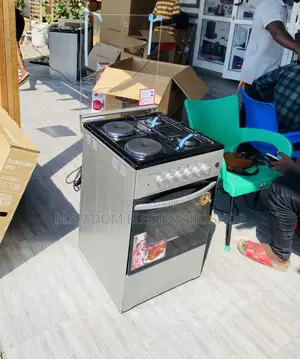 Volcano 50x50(Gray)2 Electric + 2 Gas Burner With Oven.