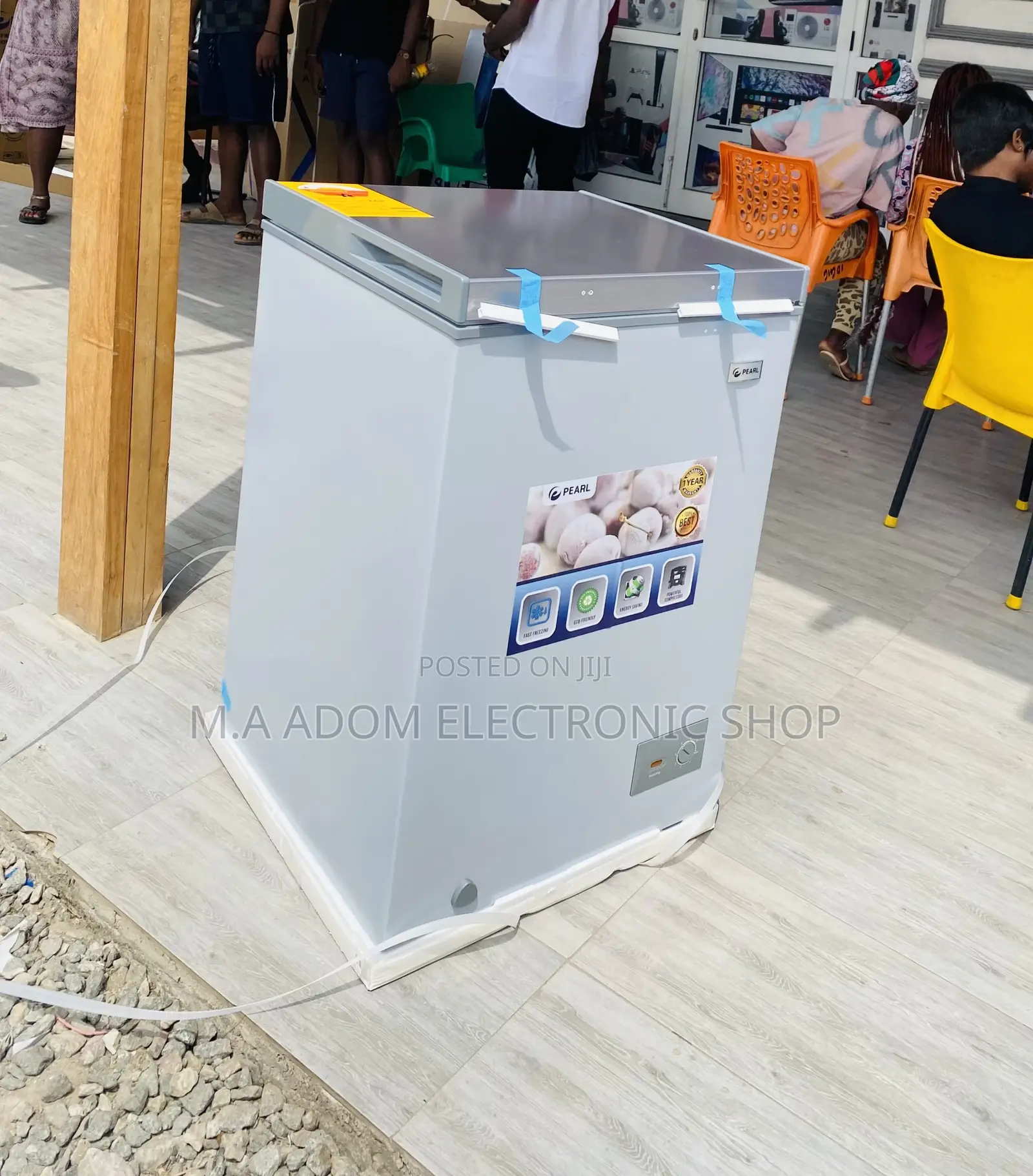 Energy Efficient Pearl PCF-127 1 Door Electric Freezer,100L.