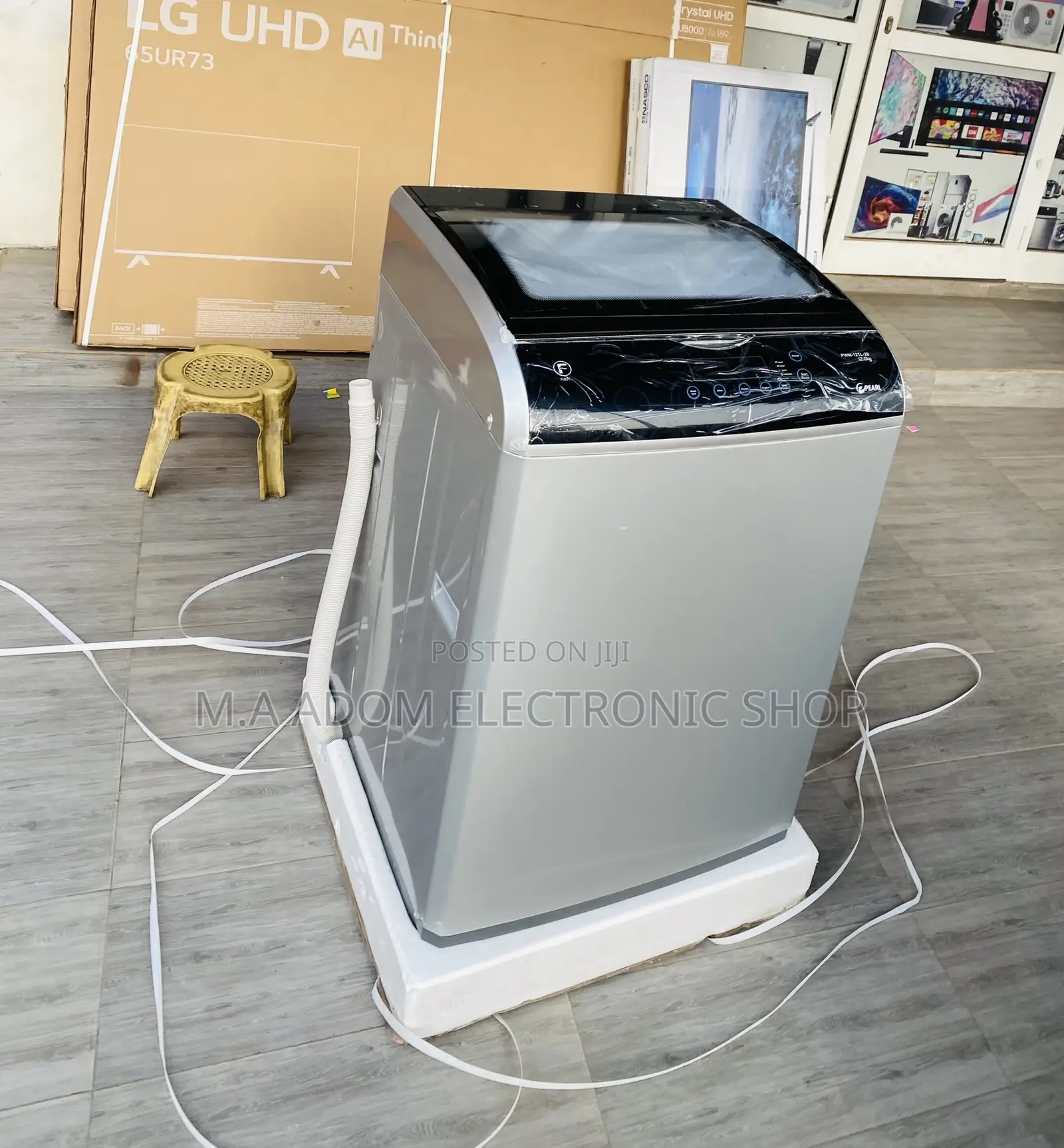 Newly in Stock Pearl PWM-12tl-2b Top Load Washing Machine.